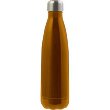 Doppelwandige Trinkflasche aus Edelstahl Lombok (orange) (Art.-Nr. CA490654)