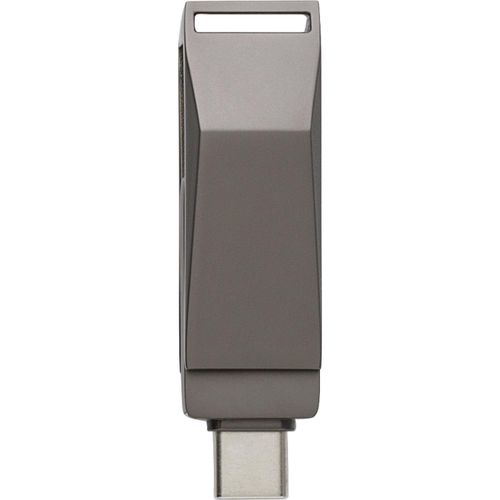 USB-Stick aus verzinkter Oberfläche Dorian (Art.-Nr. CA490936) - USB-Stick 3.0 aus verzinkter Oberfläche...