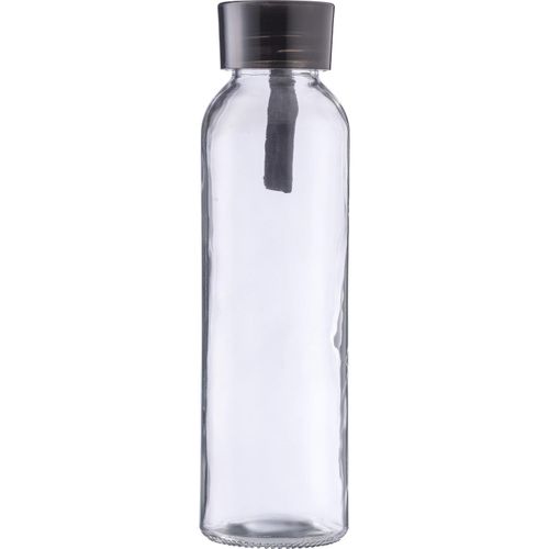 Glas-Trinkflasche (500 ml) Anouk (Art.-Nr. CA501963) - Trinkflasche aus Glas (500 ml) mit...