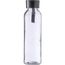 Glas-Trinkflasche (500 ml) Anouk (Schwarz) (Art.-Nr. CA501963)