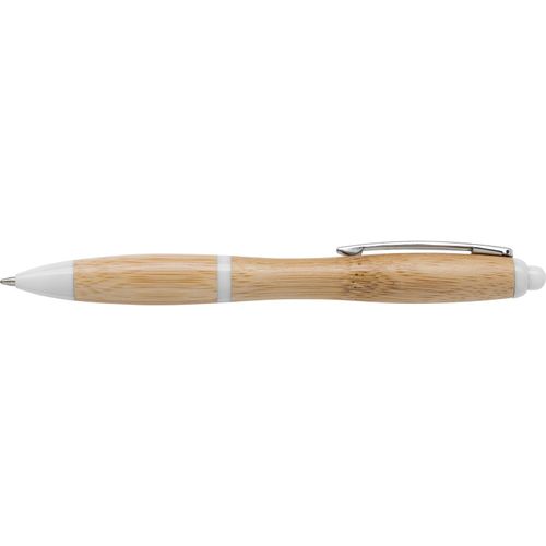 Kugelschreiber aus Bambus Hetty (Art.-Nr. CA502361) - Kugelschreiber 'Bangkok' mit Bambusgehä...