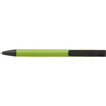 Kugelschreiber 'Dual' aus Aluminium (limettengrün) (Art.-Nr. CA505349)