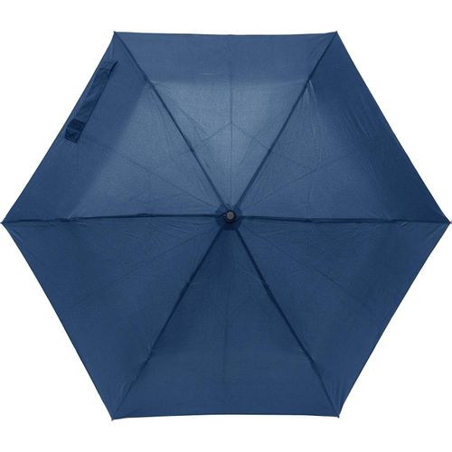 Regenschirm aus Pongee-Seide Allegra (Art.-Nr. CA511277) - Faltbarer Taschenschirm mit einer...