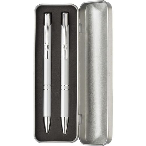 Stifte-Set aus Aluminium Zahir (Art.-Nr. CA512526) - Stifte-Set aus Aluminium, bestehend aus...