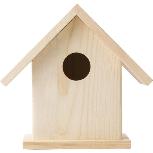 Vogelhaus 'Colibri' mit Malset (Art.-Nr. CA519868) - Vogelhaus 'Colibri' aus Holz zum Bemalen...