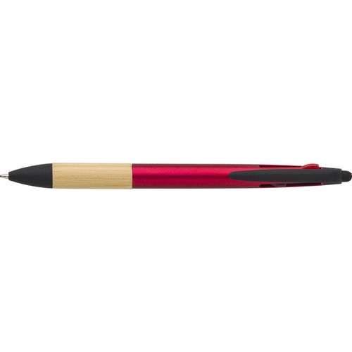 ABS-Kugelschreiber Malachi mit 3 Tintenfarben (Art.-Nr. CA527130) - ABS-Kugelschreiber mit 3-Farben-Tinte,...