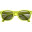 Sonnenbrille aus Kunststoff Kenzie (limettengrün) (Art.-Nr. CA532233)