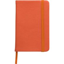 Notizbuch aus PU Dita (orange) (Art.-Nr. CA533628)