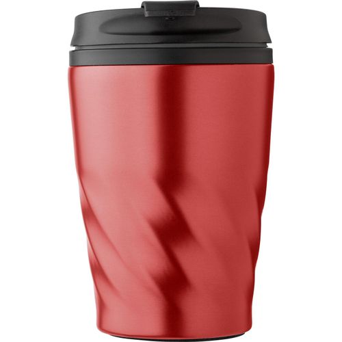 Kaffeebecher aus Edelstahl Rida (325 ml) (Art.-Nr. CA543418) - Thermobecher aus Edelstahl und Kunststof...