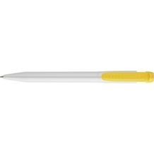Stilolinea ABS Pier Kugelschreiber mit farbigem Clip (gelb) (Art.-Nr. CA545162)