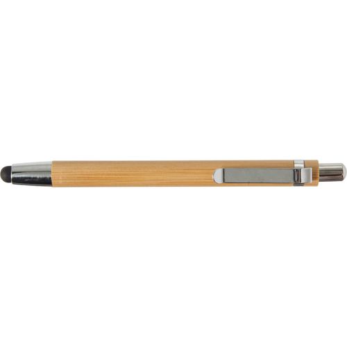 Kugelschreiber aus Bambus Jerome (Art.-Nr. CA546721) - Kugelschreiber aus Bambus, mit Clip,...