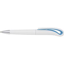 Kugelschreiber aus Kunststoff Ibiza (hellblau) (Art.-Nr. CA553343)