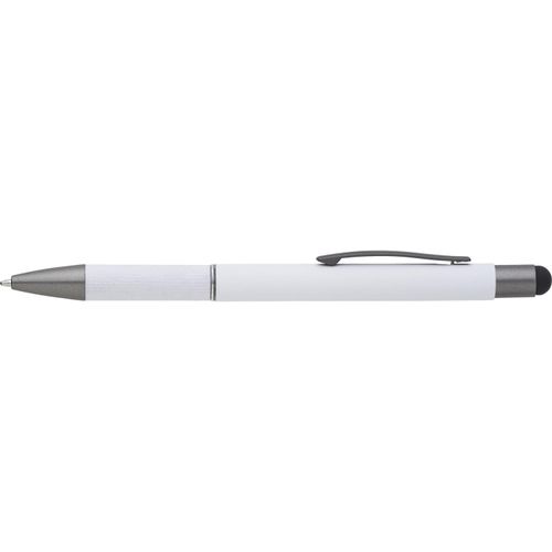 Aluminium-Kugelschreiber Jett (Art.-Nr. CA567535) - Aluminiumkugelschreiber mit Details aus...