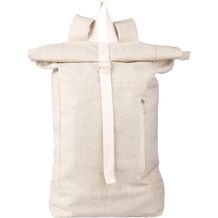 Hanf (280 gr/m2) Rolltop Rucksack Margarete (khaki) (Art.-Nr. CA590028)