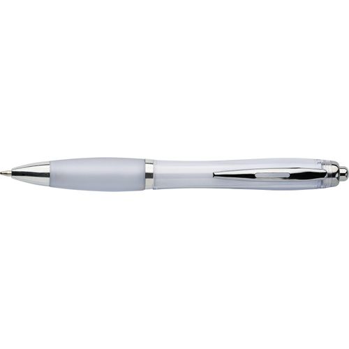 Kugelschreiber aus Kunststoff Newport (Art.-Nr. CA593617) - Kugelschreiber aus Kunststoff, Metall-Cl...