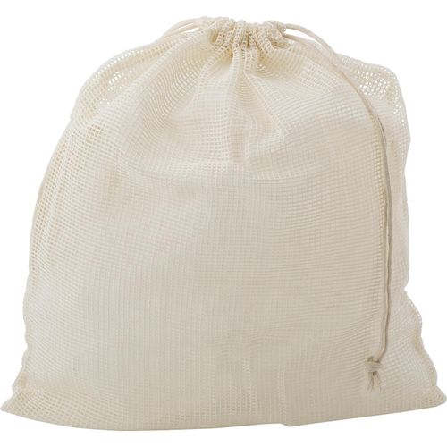 Set aus drei wiederverwendbaren Taschen aus Baumwollgewebe Adele (Art.-Nr. CA603214) - Mehrweg-Produktionstaschen aus Baumwolle...