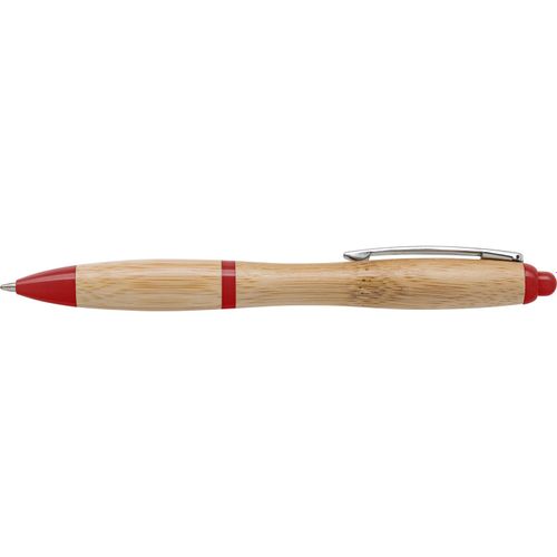 Kugelschreiber aus Bambus Hetty (Art.-Nr. CA604082) - Kugelschreiber 'Bangkok' mit Bambusgehä...