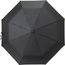 rPET 190T Regenschirm Kameron (Schwarz) (Art.-Nr. CA604269)