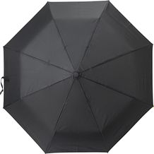 rPET 190T Regenschirm Kameron (Schwarz) (Art.-Nr. CA604269)