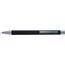 Kugelschreiber mit Softtouch-Oberfläche und Glanzgravur Emmett (Schwarz) (Art.-Nr. CA617170)