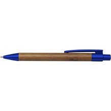 Kugelschreiber aus Bambus Lacey (blau) (Art.-Nr. CA629493)
