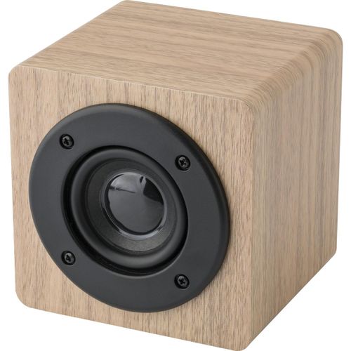 Lautsprecher aus Holz Valeria (Art.-Nr. CA634480) - Wireless Lautsprecher aus Holz mit...