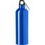 Trinkflasche(750 ml) aus Aluminium Gio (kobaltblau) (Art.-Nr. CA635394)