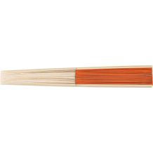Handfächer aus Bambus Elio (orange) (Art.-Nr. CA649018)