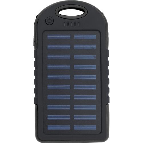 Solar Powerbank Aurora (Art.-Nr. CA658839) - Solar Powerbank-Ladegerät mit grün...