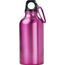 Trinkflasche aus Aluminium Santiago (rosa) (Art.-Nr. CA659760)