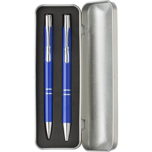 Stifte-Set aus Aluminium Zahir (Art.-Nr. CA671393) - Stifte-Set aus Aluminium, bestehend aus...