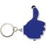 Schlüsselanhänger aus ABS-Kunststoff Melvin (blau) (Art.-Nr. CA682142)