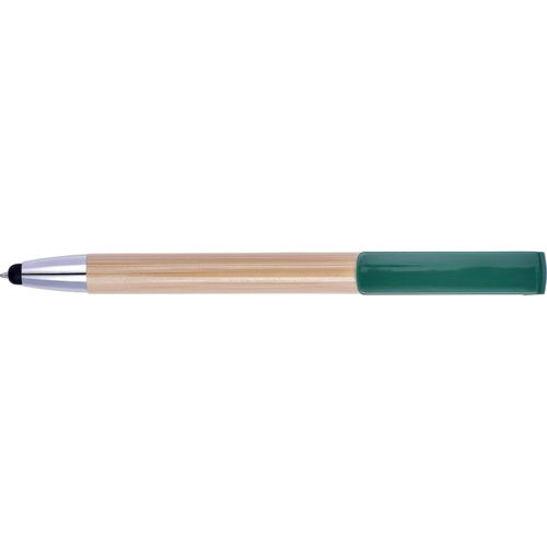 Bambus Kugelschreiber mit Touchfunktion Colette (Art.-Nr. CA688522) - Bambus Kugelschreiber 'Sumatra' mit...