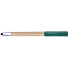 Bambus Kugelschreiber mit Touchfunktion Colette (grün) (Art.-Nr. CA688522)