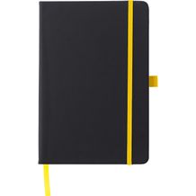 Notizbuch aus Kunststoff Charlene (gelb) (Art.-Nr. CA691250)