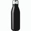 Recycelte Aluminiumflasche (550 ml) Adalyn (Schwarz) (Art.-Nr. CA698987)