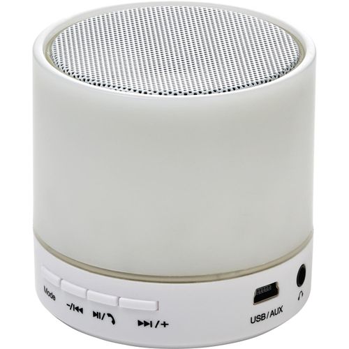 BT-Wireless Lautsprecher aus Kunststoff Amin (Art.-Nr. CA701307) - BT-Wireless Lautsprecher 'Candle' aus...