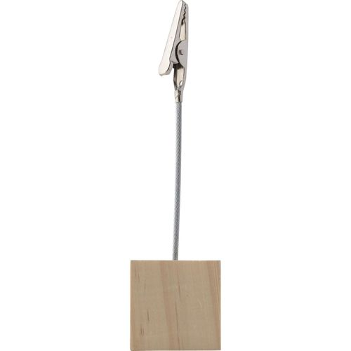 Klammerhalter aus Holz Malia (Art.-Nr. CA703540) - Foto- oder Memohalter aus Holz und...