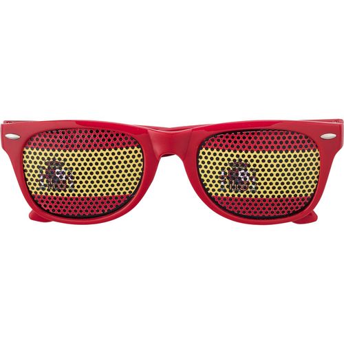 Fan Sonnenbrille aus Plexiglas Lexi (Art.-Nr. CA710141) - Plexiglas-Sonnenbrille mit UV400-Schutz...