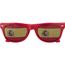 Fan Sonnenbrille aus Plexiglas Lexi (red/yellow) (Art.-Nr. CA710141)