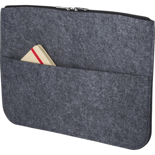 rPET Laptop-Tasche Emilia aus Filz (Art.-Nr. CA711099) - rPET-Filz-Laptop-Tasche (14 Zoll) mit...