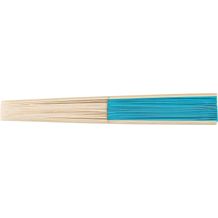 Handfächer aus Bambus Elio (hellblau) (Art.-Nr. CA727148)