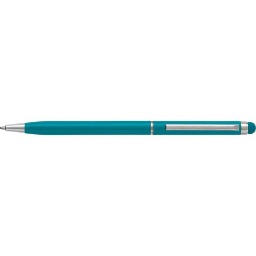 Kugelschreiber aus Aluminium Irina (Art.-Nr. CA738512) - Kugelschreiber aus Aluminium, farbig...