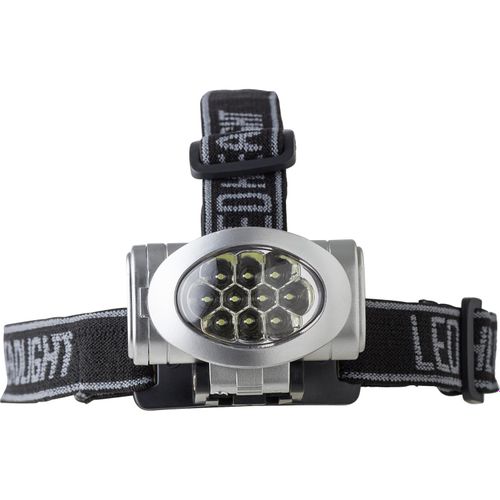 LED-Kopflampe aus ABS-Kunststoff Marisa (Art.-Nr. CA739641) - LED-Kopflampe aus ABS-Kunststoff mit 8...