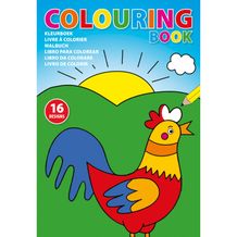 Kinder Malbuch 'Leni' aus Papier (custom / multicolor) (Art.-Nr. CA748271)
