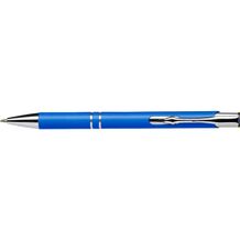 Kugelschreiber aus Aluminium Albacete (hellblau) (Art.-Nr. CA764783)