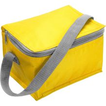 Kühltasche aus Polyester Cleo (gelb) (Art.-Nr. CA769130)