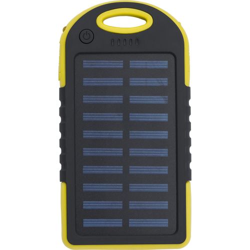 Solar Powerbank Aurora (Art.-Nr. CA769958) - Solar Powerbank-Ladegerät mit grün...