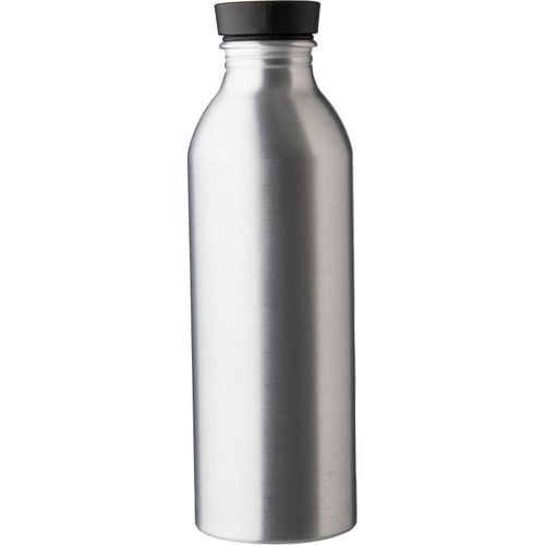 Recycelte Aluminiumflasche (550 ml) Petra (Art.-Nr. CA776665) - Einwandige Trinkflasche aus recyceltem...