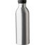 Recycelte Aluminiumflasche (550 ml) Petra (silber) (Art.-Nr. CA776665)